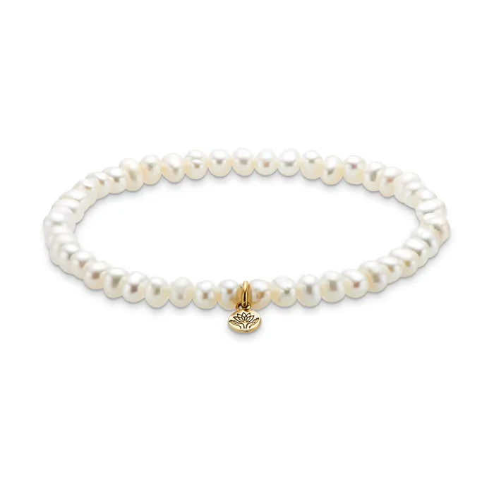 Pearl healing gem bracelet